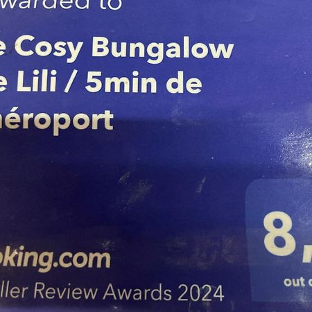 Le Cosy Bungalow De Lili / 5Min De L'Aeroport Les Abymes Εξωτερικό φωτογραφία